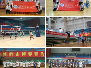 yl23455永利官网男、女排球队参加安徽省第十四届运动会双双获得佳绩