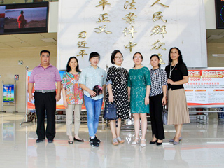 yl23455永利官网图书馆社会开放周——图书馆与烈山区人民法院共建回访活动