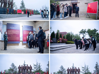 【党史学习教育】永利官网研究生会赴淮海战役总前委旧址开展爱国主义基地教育活动