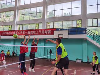 yl23455永利官网成功举办第一届教职工气排球赛