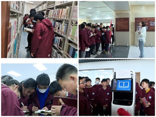 yl23455永利官网附属学校中小学生到滨湖校区图书馆参观